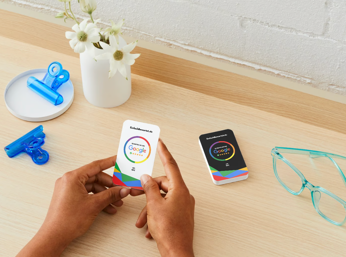 GOOGLE BEWERTUNGSKARTE (NFC) INDIVIDUELL