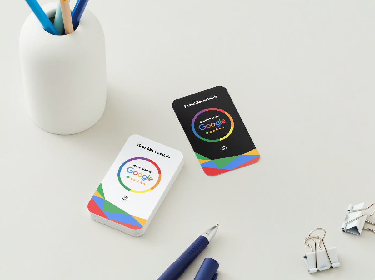 GOOGLE BEWERTUNGSKARTE (NFC) INDIVIDUELL