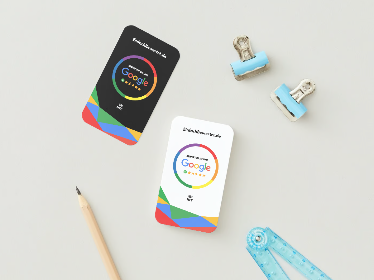 GOOGLE BEWERTUNGSKARTE (NFC) INDIVIDUELL