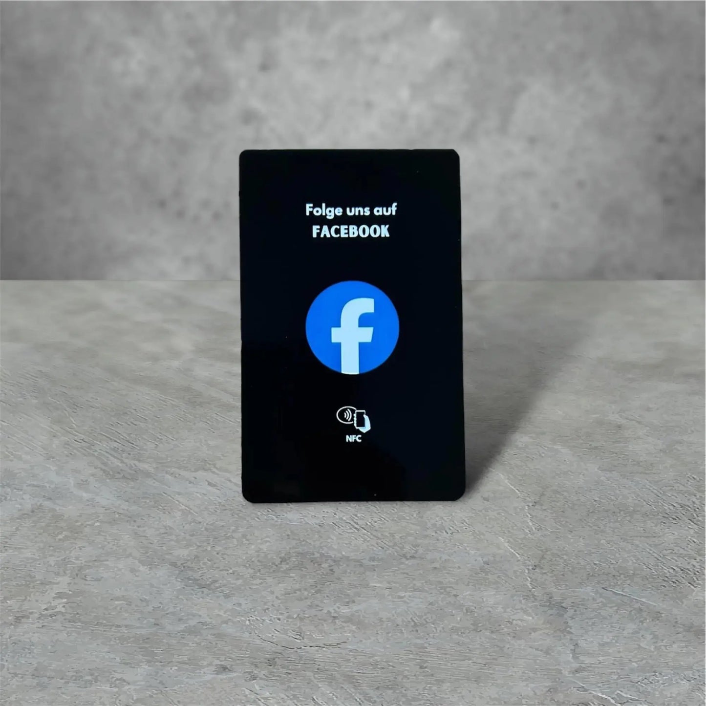 Facebook NFC Karte Einfachbewertet