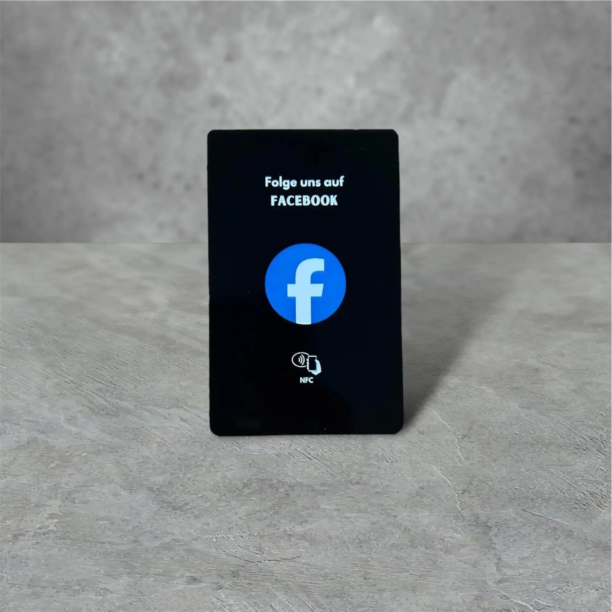 Facebook NFC Karte Einfachbewertet