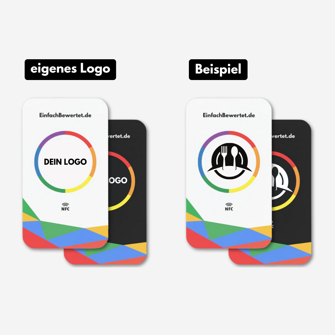 GOOGLE BEWERTUNGSKARTE (NFC) INDIVIDUELL