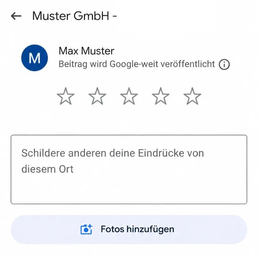 Google-Schnellbewertungslink für deine E-Mail-Signatur (inkl. fertigem Button) EinfachBewertet